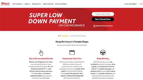 Direct auto quote - Key Points: Direct Auto offers below-average rates and flexible insurance options for drivers with a history of high-risk driving, including speeding tickets, accidents, …